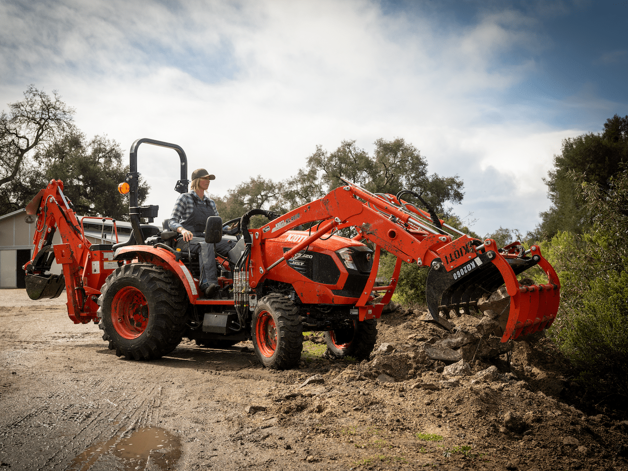 KIOTI CK4020 HST Utility Tractor | Timberstar Tractor, Vernon